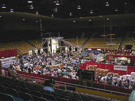 Inside Hara Arena
