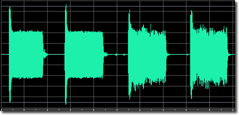 Audio Compression Overshoots